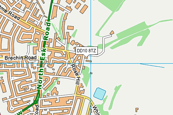 DD10 8TZ map - OS VectorMap District (Ordnance Survey) DD10 8TZ map - OS VectorMap District (Ordnance Survey)