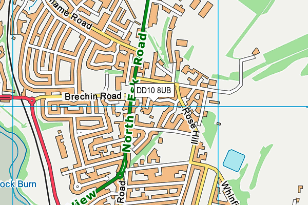 DD10 8UB map - OS VectorMap District (Ordnance Survey) DD10 8UB map - OS VectorMap District (Ordnance Survey)
