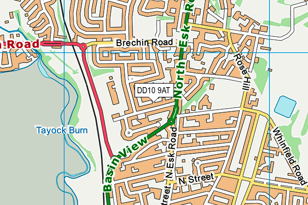DD10 9AT map - OS VectorMap District (Ordnance Survey) DD10 9AT map - OS VectorMap District (Ordnance Survey)