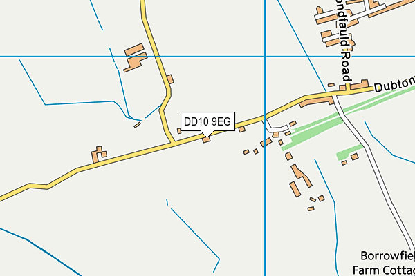 DD10 9EG map - OS VectorMap District (Ordnance Survey) DD10 9EG map - OS VectorMap District (Ordnance Survey)