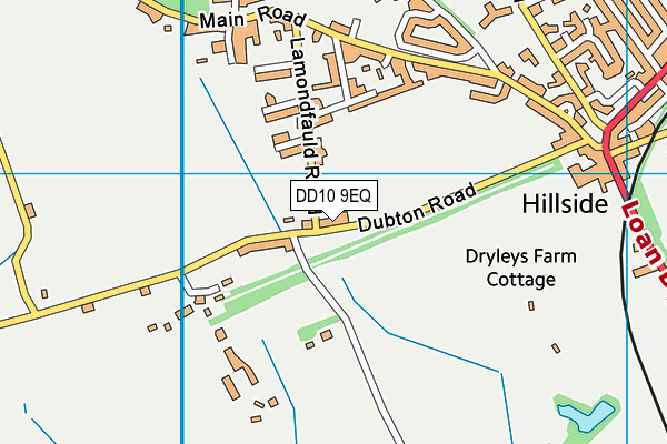 DD10 9EQ map - OS VectorMap District (Ordnance Survey) DD10 9EQ map - OS VectorMap District (Ordnance Survey)