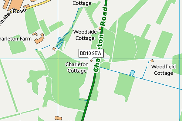 DD10 9EW map - OS VectorMap District (Ordnance Survey) DD10 9EW map - OS VectorMap District (Ordnance Survey)