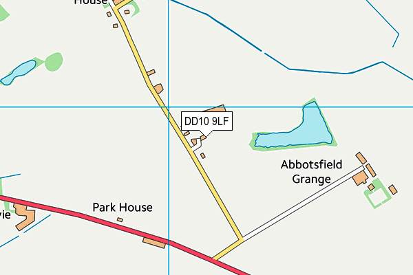 DD10 9LF map - OS VectorMap District (Ordnance Survey) DD10 9LF map - OS VectorMap District (Ordnance Survey)