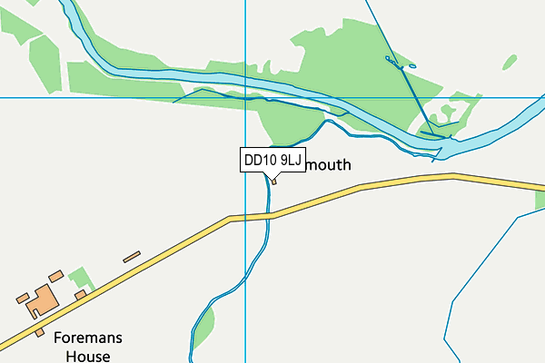 DD10 9LJ map - OS VectorMap District (Ordnance Survey) DD10 9LJ map - OS VectorMap District (Ordnance Survey)