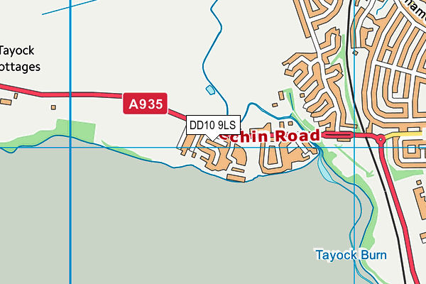 DD10 9LS map - OS VectorMap District (Ordnance Survey) DD10 9LS map - OS VectorMap District (Ordnance Survey)