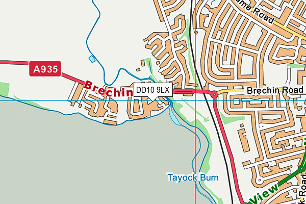 DD10 9LX map - OS VectorMap District (Ordnance Survey) DD10 9LX map - OS VectorMap District (Ordnance Survey)