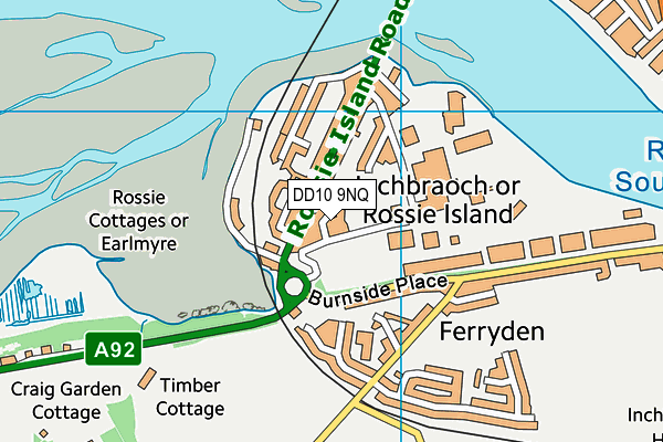 DD10 9NQ map - OS VectorMap District (Ordnance Survey) DD10 9NQ map - OS VectorMap District (Ordnance Survey)
