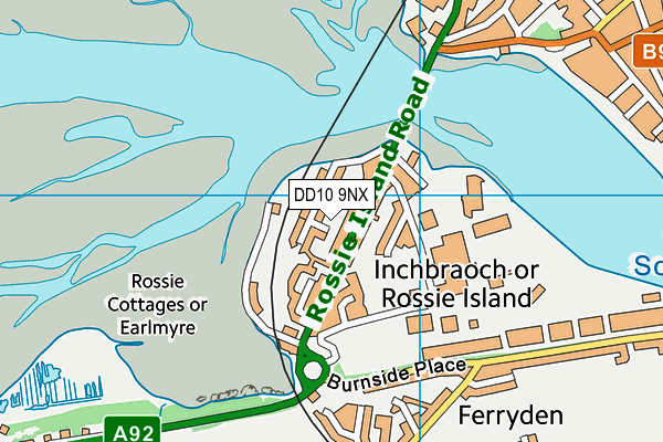 DD10 9NX map - OS VectorMap District (Ordnance Survey) DD10 9NX map - OS VectorMap District (Ordnance Survey)
