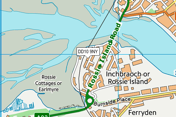 DD10 9NY map - OS VectorMap District (Ordnance Survey) DD10 9NY map - OS VectorMap District (Ordnance Survey)