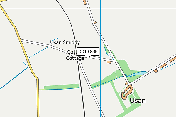DD10 9SF map - OS VectorMap District (Ordnance Survey) DD10 9SF map - OS VectorMap District (Ordnance Survey)