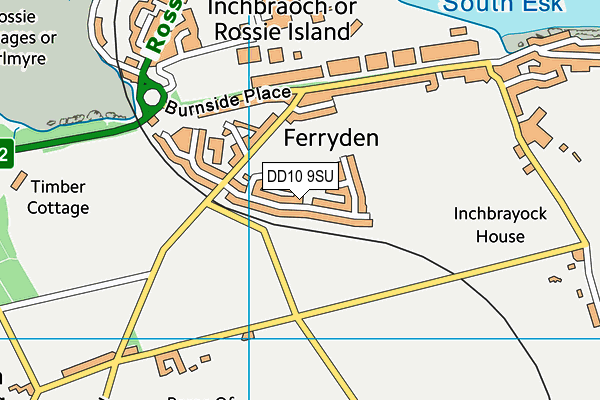 DD10 9SU map - OS VectorMap District (Ordnance Survey) DD10 9SU map - OS VectorMap District (Ordnance Survey)