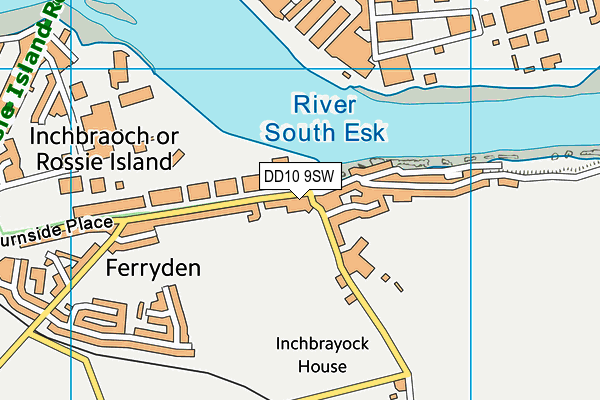 DD10 9SW map - OS VectorMap District (Ordnance Survey) DD10 9SW map - OS VectorMap District (Ordnance Survey)
