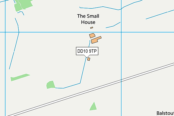 DD10 9TP map - OS VectorMap District (Ordnance Survey) DD10 9TP map - OS VectorMap District (Ordnance Survey)