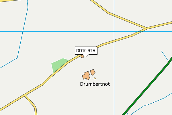 DD10 9TR map - OS VectorMap District (Ordnance Survey) DD10 9TR map - OS VectorMap District (Ordnance Survey)