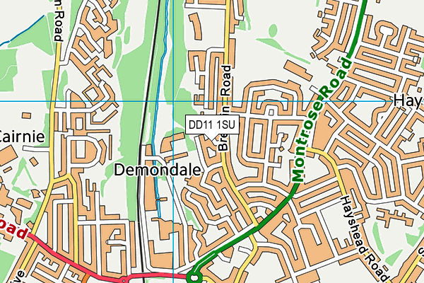 DD11 1SU map - OS VectorMap District (Ordnance Survey) DD11 1SU map - OS VectorMap District (Ordnance Survey)