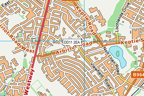 DD11 2EA map - OS VectorMap District (Ordnance Survey) DD11 2EA map - OS VectorMap District (Ordnance Survey)