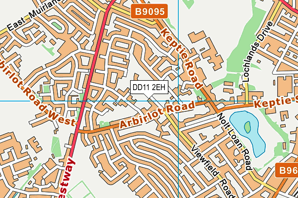 DD11 2EH map - OS VectorMap District (Ordnance Survey) DD11 2EH map - OS VectorMap District (Ordnance Survey)