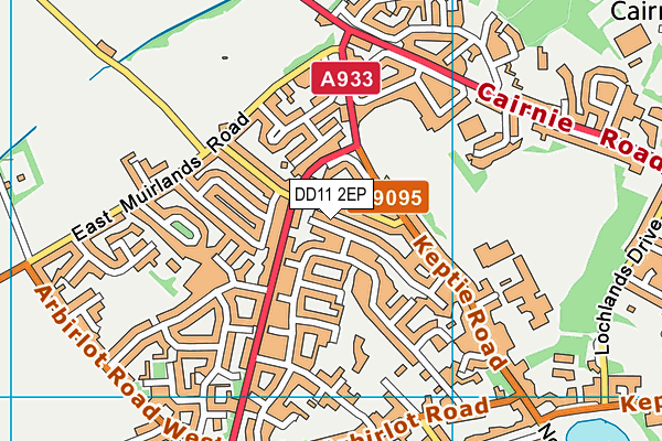 DD11 2EP map - OS VectorMap District (Ordnance Survey) DD11 2EP map - OS VectorMap District (Ordnance Survey)