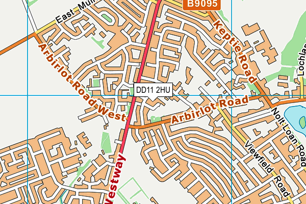 DD11 2HU map - OS VectorMap District (Ordnance Survey) DD11 2HU map - OS VectorMap District (Ordnance Survey)
