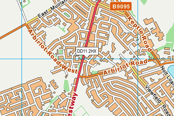 DD11 2HX map - OS VectorMap District (Ordnance Survey) DD11 2HX map - OS VectorMap District (Ordnance Survey)