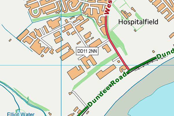 DD11 2NN map - OS VectorMap District (Ordnance Survey) DD11 2NN map - OS VectorMap District (Ordnance Survey)