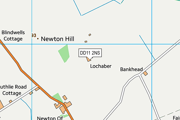 DD11 2NS map - OS VectorMap District (Ordnance Survey) DD11 2NS map - OS VectorMap District (Ordnance Survey)