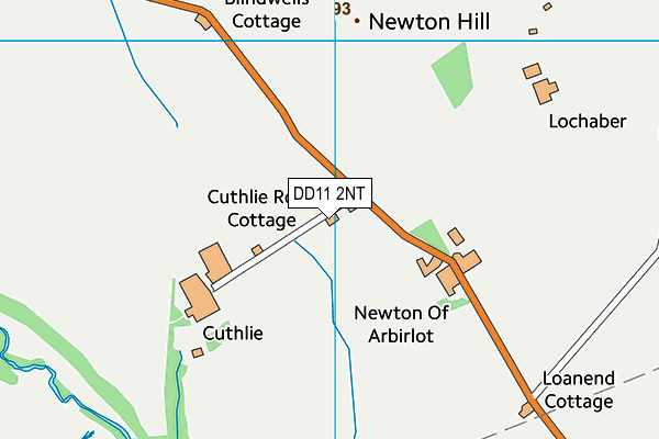 DD11 2NT map - OS VectorMap District (Ordnance Survey) DD11 2NT map - OS VectorMap District (Ordnance Survey)