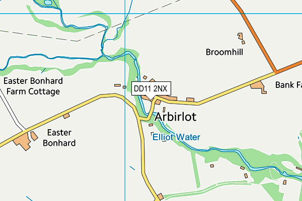DD11 2NX map - OS VectorMap District (Ordnance Survey) DD11 2NX map - OS VectorMap District (Ordnance Survey)