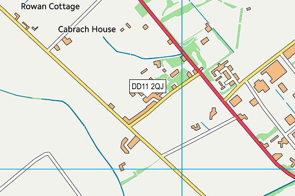 DD11 2QJ map - OS VectorMap District (Ordnance Survey) DD11 2QJ map - OS VectorMap District (Ordnance Survey)