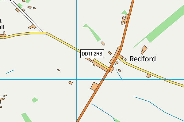 DD11 2RB map - OS VectorMap District (Ordnance Survey) DD11 2RB map - OS VectorMap District (Ordnance Survey)