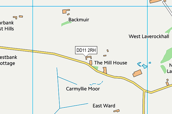 DD11 2RH map - OS VectorMap District (Ordnance Survey) DD11 2RH map - OS VectorMap District (Ordnance Survey)