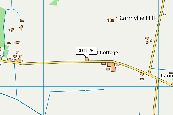 DD11 2RJ map - OS VectorMap District (Ordnance Survey) DD11 2RJ map - OS VectorMap District (Ordnance Survey)