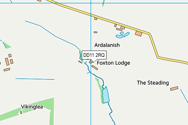 DD11 2RQ map - OS VectorMap District (Ordnance Survey) DD11 2RQ map - OS VectorMap District (Ordnance Survey)