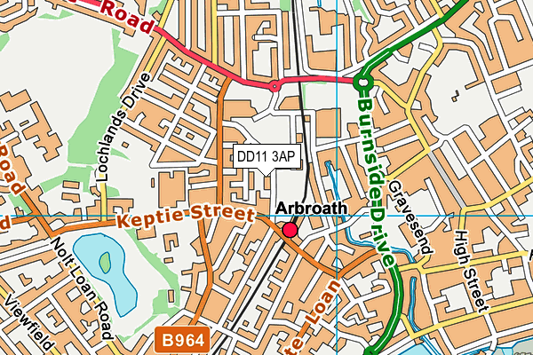 DD11 3AP map - OS VectorMap District (Ordnance Survey) DD11 3AP map - OS VectorMap District (Ordnance Survey)