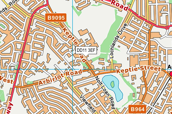 DD11 3EF map - OS VectorMap District (Ordnance Survey) DD11 3EF map - OS VectorMap District (Ordnance Survey)