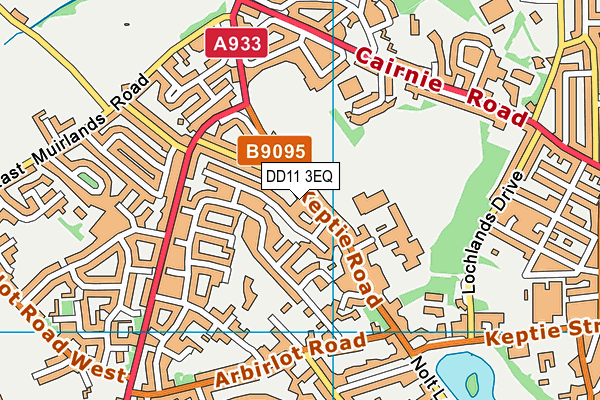DD11 3EQ map - OS VectorMap District (Ordnance Survey) DD11 3EQ map - OS VectorMap District (Ordnance Survey)