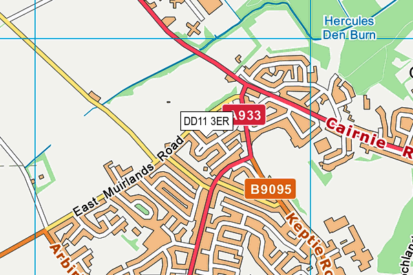 DD11 3ER map - OS VectorMap District (Ordnance Survey) DD11 3ER map - OS VectorMap District (Ordnance Survey)