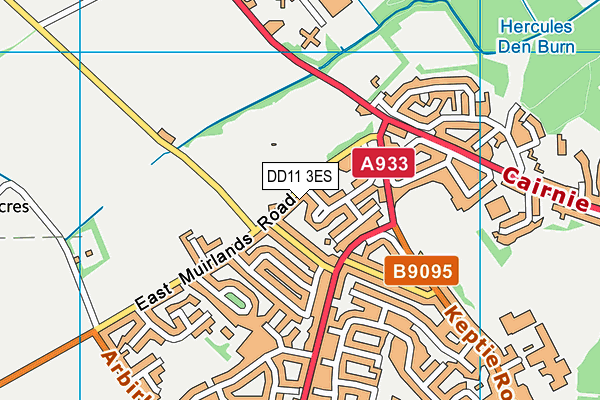 DD11 3ES map - OS VectorMap District (Ordnance Survey) DD11 3ES map - OS VectorMap District (Ordnance Survey)