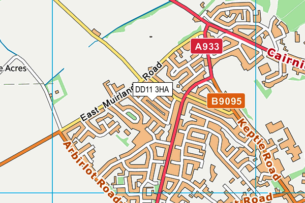 DD11 3HA map - OS VectorMap District (Ordnance Survey) DD11 3HA map - OS VectorMap District (Ordnance Survey)
