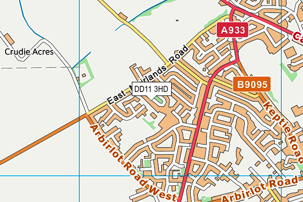 DD11 3HD map - OS VectorMap District (Ordnance Survey) DD11 3HD map - OS VectorMap District (Ordnance Survey)