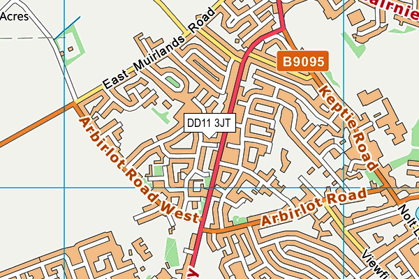 DD11 3JT map - OS VectorMap District (Ordnance Survey) DD11 3JT map - OS VectorMap District (Ordnance Survey)
