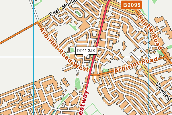 DD11 3JX map - OS VectorMap District (Ordnance Survey) DD11 3JX map - OS VectorMap District (Ordnance Survey)