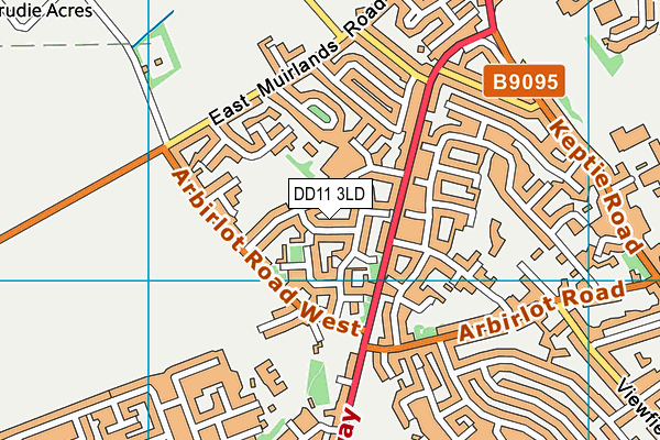 DD11 3LD map - OS VectorMap District (Ordnance Survey) DD11 3LD map - OS VectorMap District (Ordnance Survey)