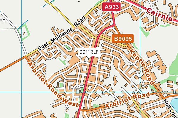 DD11 3LF map - OS VectorMap District (Ordnance Survey) DD11 3LF map - OS VectorMap District (Ordnance Survey)