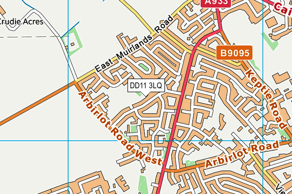 DD11 3LQ map - OS VectorMap District (Ordnance Survey) DD11 3LQ map - OS VectorMap District (Ordnance Survey)