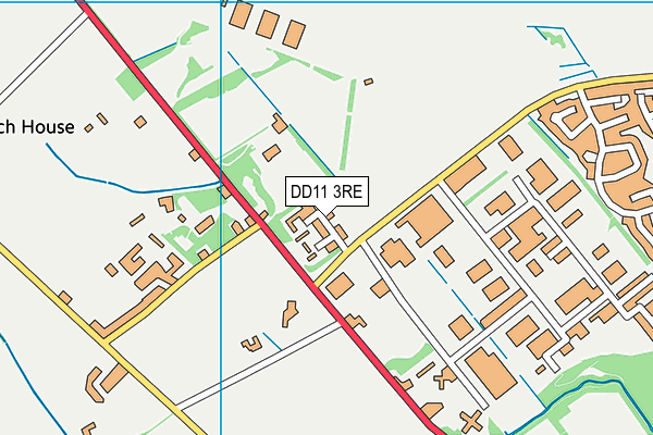 DD11 3RE map - OS VectorMap District (Ordnance Survey) DD11 3RE map - OS VectorMap District (Ordnance Survey)