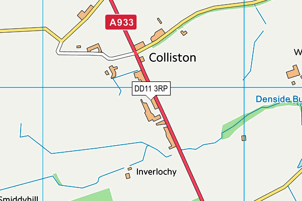 DD11 3RP map - OS VectorMap District (Ordnance Survey) DD11 3RP map - OS VectorMap District (Ordnance Survey)
