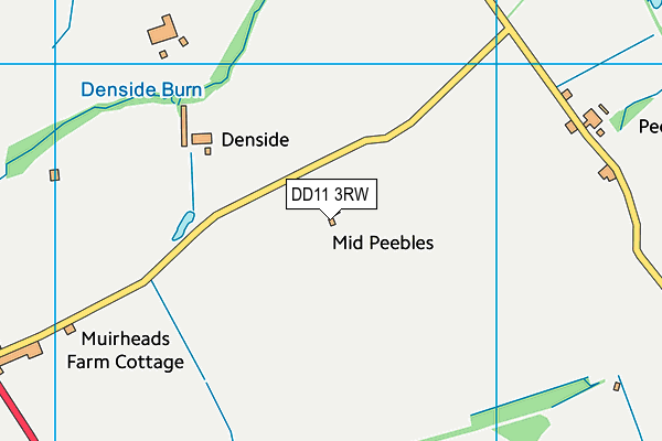 DD11 3RW map - OS VectorMap District (Ordnance Survey) DD11 3RW map - OS VectorMap District (Ordnance Survey)