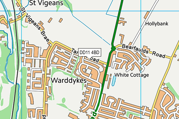 DD11 4BD map - OS VectorMap District (Ordnance Survey) DD11 4BD map - OS VectorMap District (Ordnance Survey)