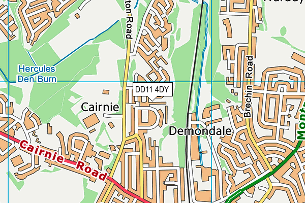 DD11 4DY map - OS VectorMap District (Ordnance Survey) DD11 4DY map - OS VectorMap District (Ordnance Survey)